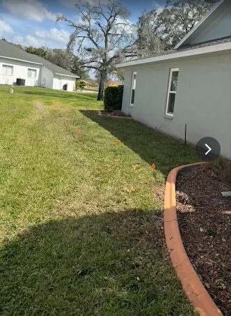 Precision curbing and landscape border installation